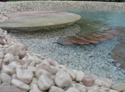 Dettaglio fondale bio lago