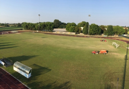 campo da calcio prima