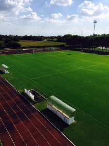 Campo da calcio finito