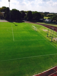 Campo da calcio finito