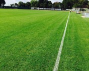 Campo da calcio dopo i lavori