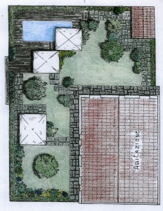 progetto di un giardino