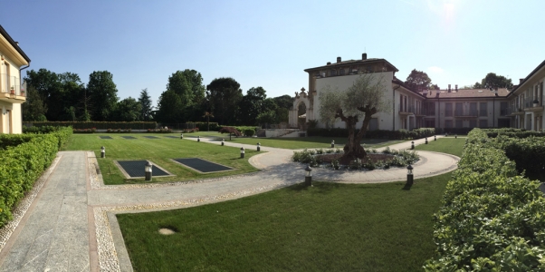 Vista del giardino interno